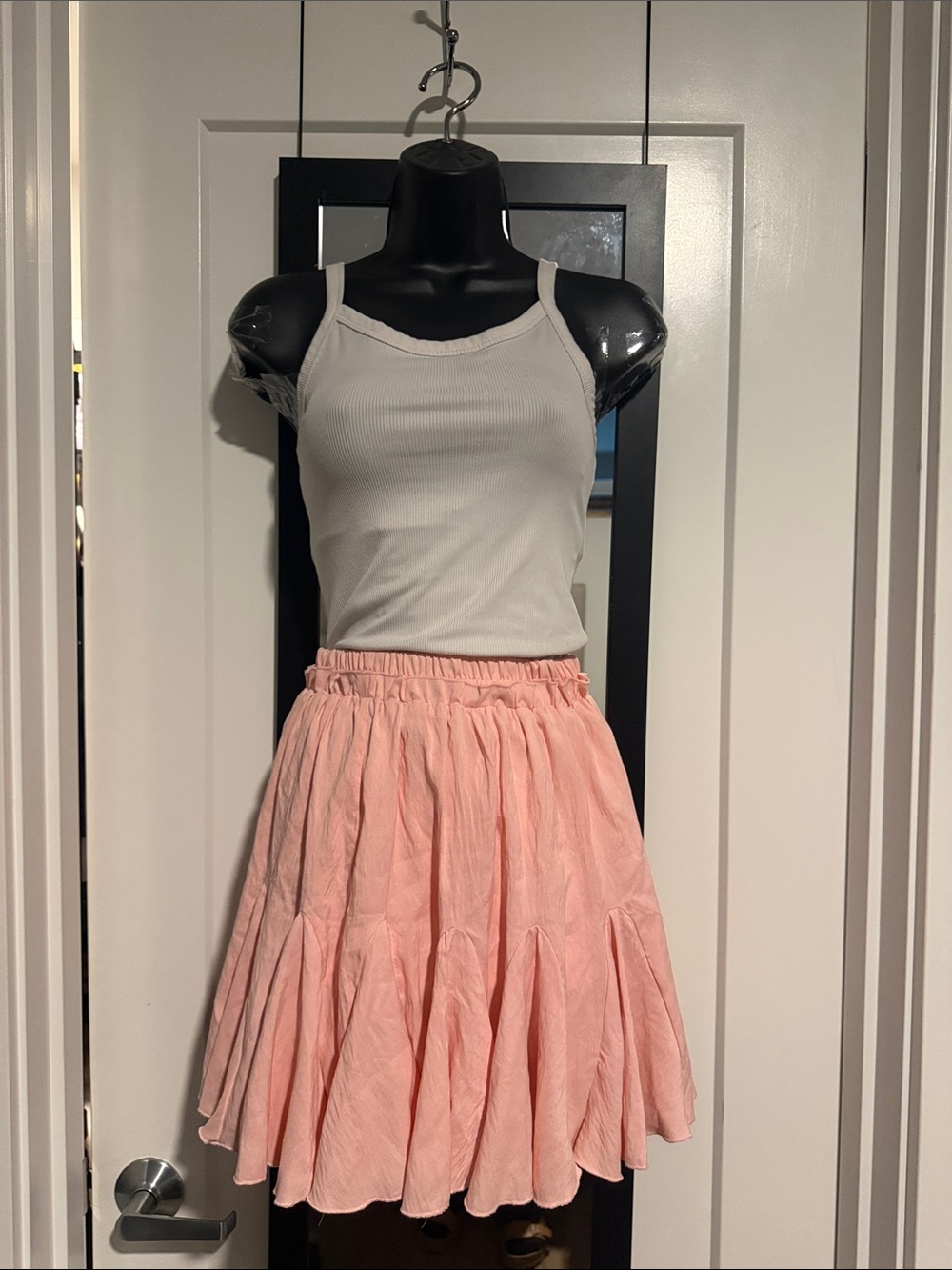 Women's Pink Tiered Skort - Soft A-Line Style New without tags!!!